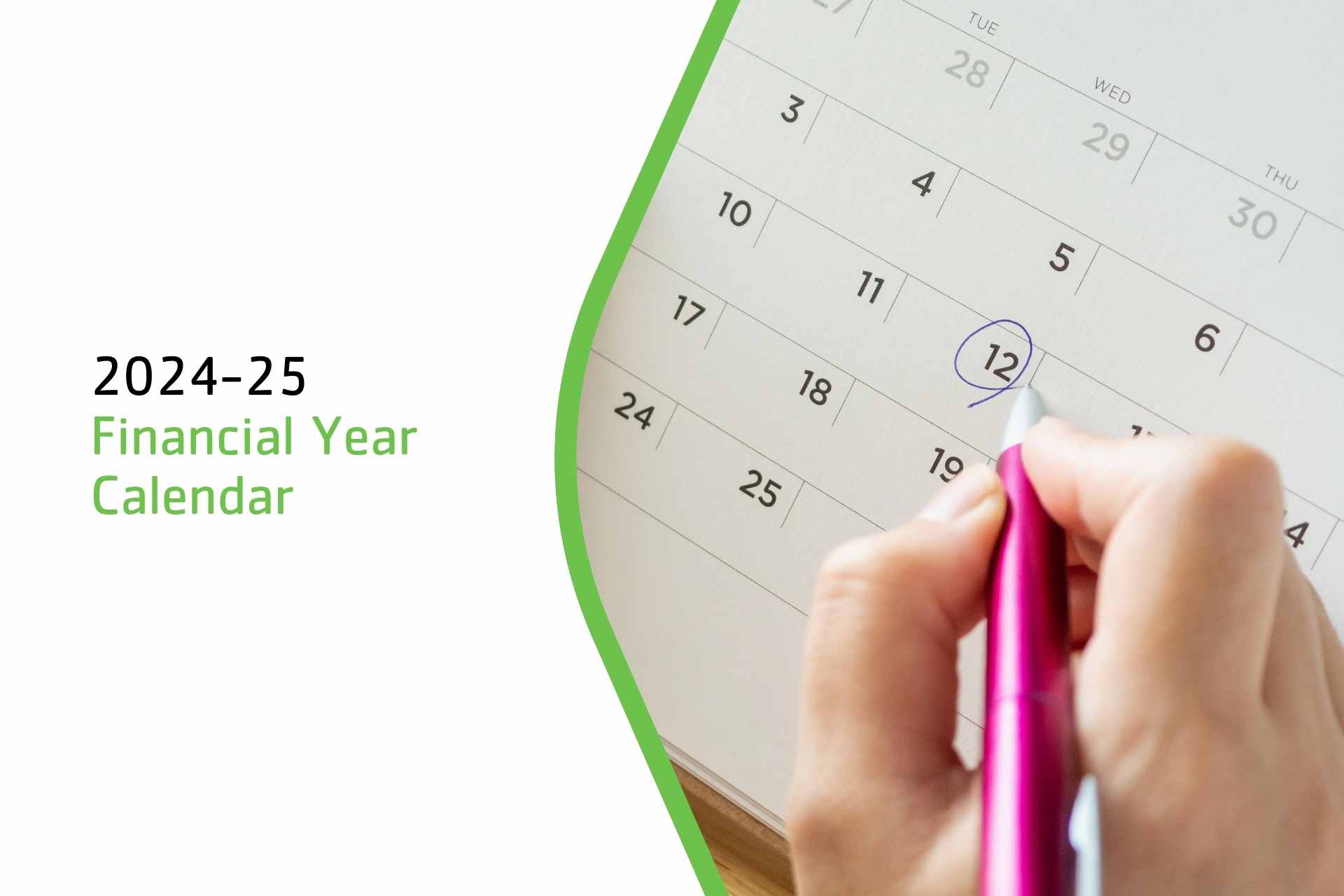 2024-25 Financial Year Calendar – Important Tax Dates in Australia