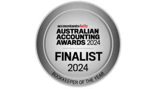 Australian Accounting Awards 2024 Bookkeeper of the Year Finalist