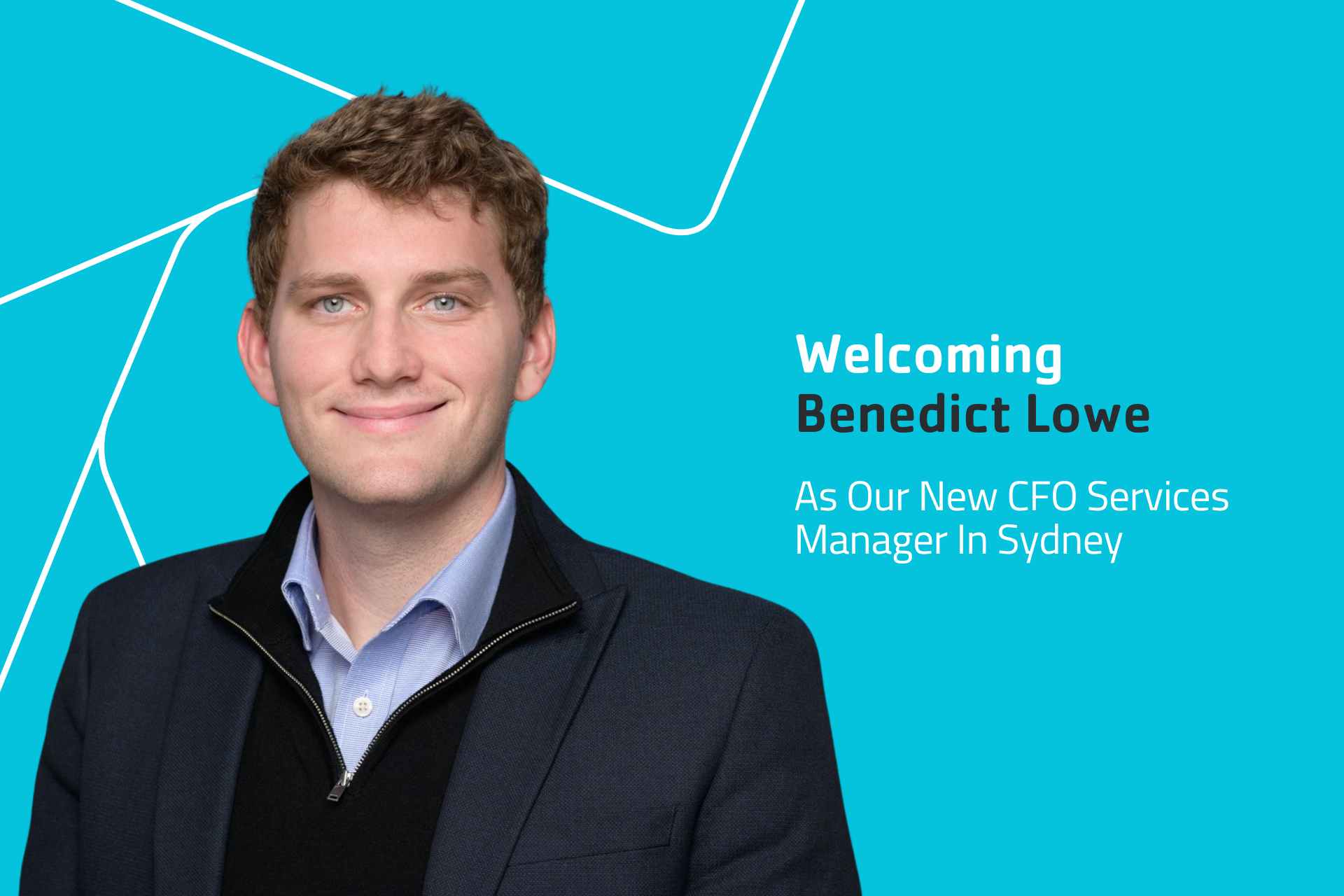 Carbon Welcomes Benedict Lowe as our New CFO Services Manager in Sydney